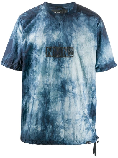 Nemen Short Sleeve Tie-dye Print T-shirt In Blue