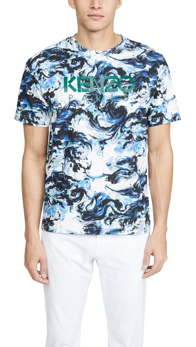 Kenzo World Japanese T-shirt In White