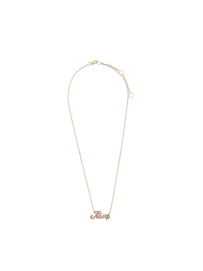 Natasha Zinko Kaif Necklace In Gold