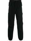 Carhartt High-rise Cargo Trousers In Black