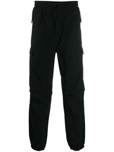 Carhartt High-rise Cargo Trousers In Black