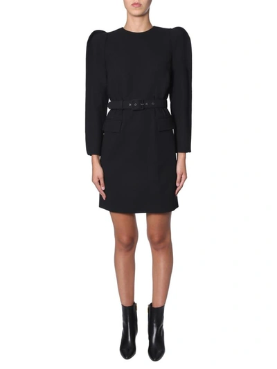 Givenchy Dress With Belt In Nero