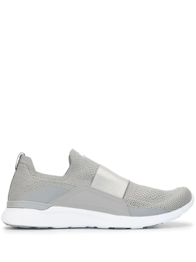 Apl Athletic Propulsion Labs Techloom Bliss Knitted Sneakers In Grey