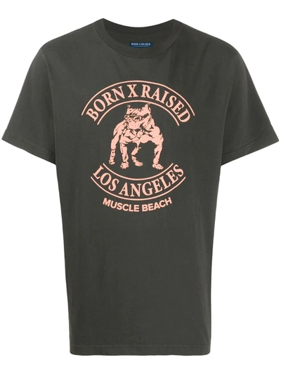 Bornxraised Born X Raised T-shirt In Grey