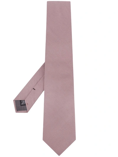 Pre-owned Gianfranco Ferre 1990 Pointed Tip Tie In Pink