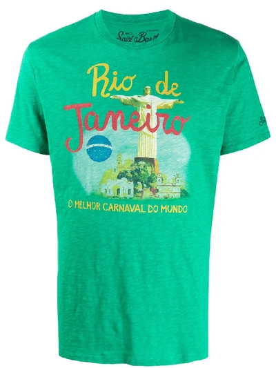 Mc2 Saint Barth 'rio De Janeiro Carnaval' T-shirt In Green