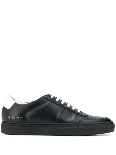 Common Projects B Ball Low-top Sneakers In Black