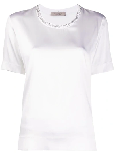 D-exterior Basic T-shirt In White
