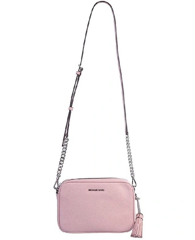 Michael Kors Shoulder Bag  Model Ginny Medium In Soft Pink Leather In Rosa