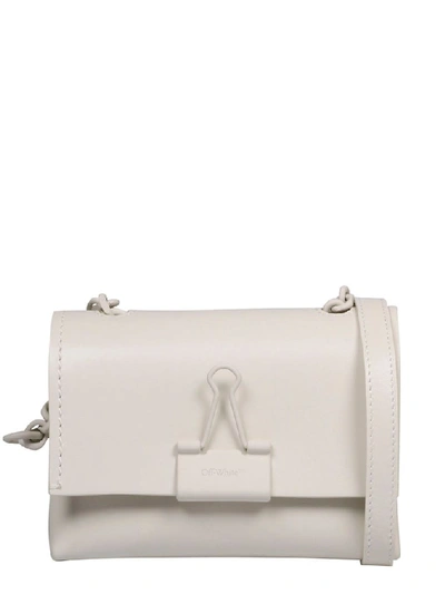 Off-white Shoulder Bag In White Leather