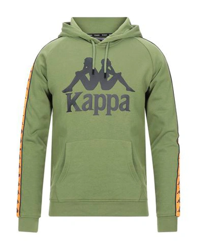 Kappa Sweatshirts In Military Green