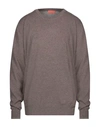 Ballantyne Sweaters In Khaki
