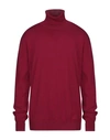 Ballantyne Cashmere Blend In Garnet