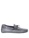 Tod's Loafers In Grey