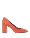 Ferragamo Pumps In Rust