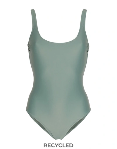 8 By Yoox One-piece Swimsuits In Green