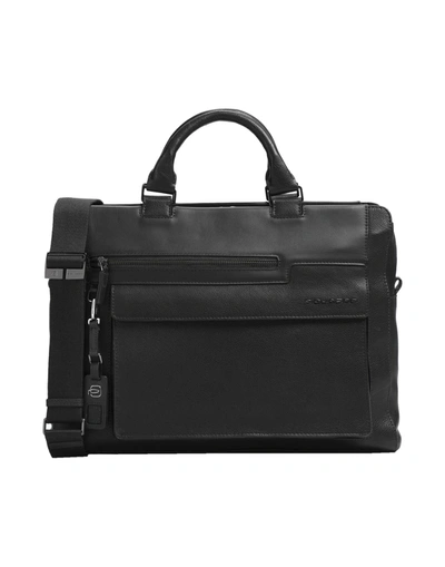 Piquadro Work Bags In Black