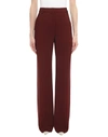 Valentino Casual Pants In Maroon