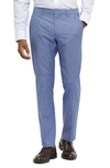 Bonobos Weekday Warrior Tailored Fit Stretch Pants In Blue Planet White