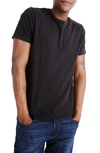 Madewell Garment Dyed Allday Crewneck T-shirt In Black Coal