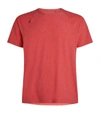 Rhone Reign Performance T-shirt In Barbados Cherry Heather