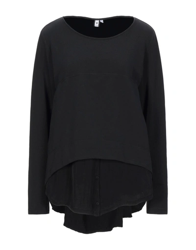 European Culture Sweatshirts In Black