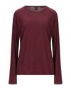 Aspesi T-shirts In Maroon