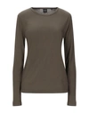 Aspesi T-shirts In Military Green
