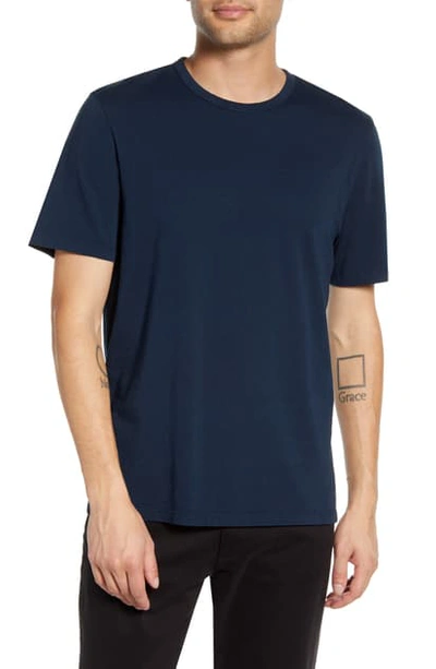 Vince Solid T-shirt In Washed Coastal