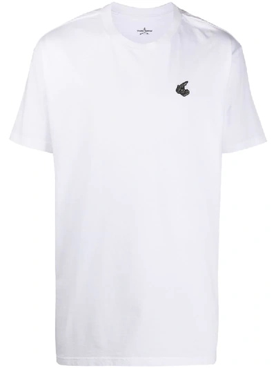 Vivienne Westwood Anglomania New Boxy Arm & Cutlass T-shirt In White