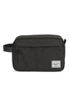 Herschel Supply Co Chapter Dopp Kit In Black Crosshatch