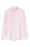 Rhone Stretch Nylon Button-up Shirt In Pink