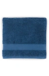 Sferra Bello Bath Sheet In Navy Blue