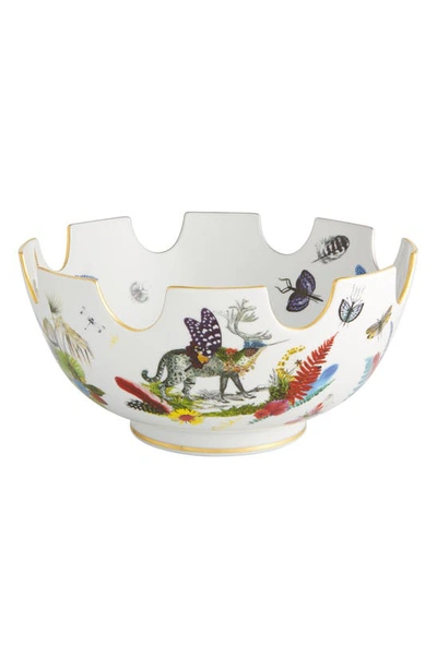 Christian Lacroix Caribe Fruit Bowl In White