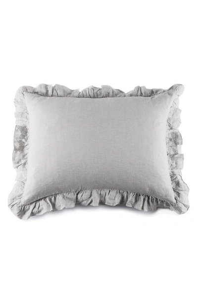 Pom Pom At Home 'charlie' Sham In Silver