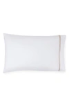 Sferra Grande Hotel Pillowcase In White/taupe