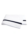 Matouk Lowell 600 Thread Count Flat Sheet In Navy
