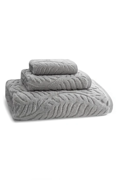 Kassatex Palma Bath Towel In Fog Grey