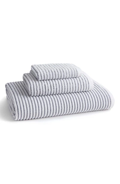 Kassatex Sullivan Hand Towel In Grey