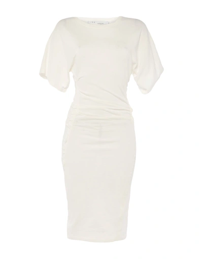 Iro Knee-length Dresses In White