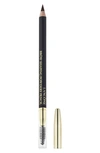 Lancôme Brow Shaping Powdery Brow Pencil In Soft Black 09