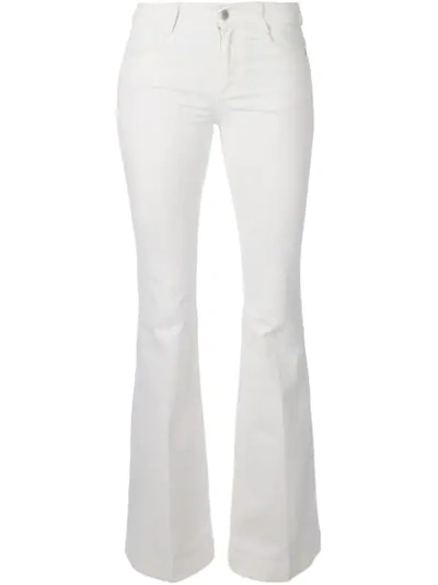 Stella Mccartney 'the '70s Flare' Jeans In White