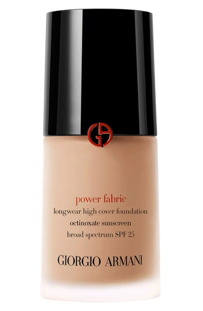 Giorgio Armani Power Fabric Full-coverage Liquid Foundation With Spf 25 In 05.25 - Medium/cool Undertone