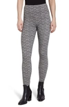 Lyssé High Waist Denim Leggings In Tweed Print