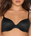 Calvin Klein Perfectly Fit Modern Underwire T-shirt Bra In Black