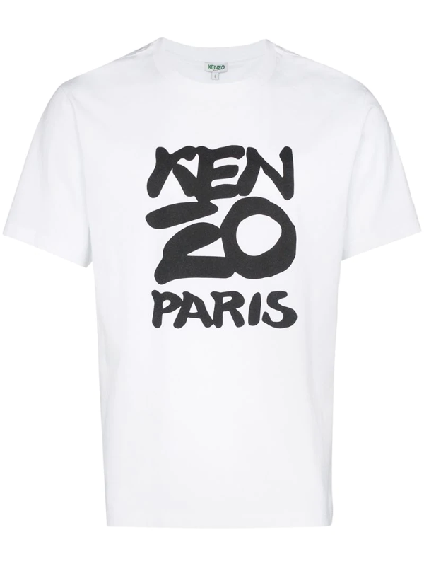 kenzo t shirt white mens