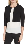 Hugo Boss Fatilde Bolero Jacket In Black