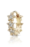 Maria Tash Constellation Eternity Clicker In Yellow Gold/ Diamond