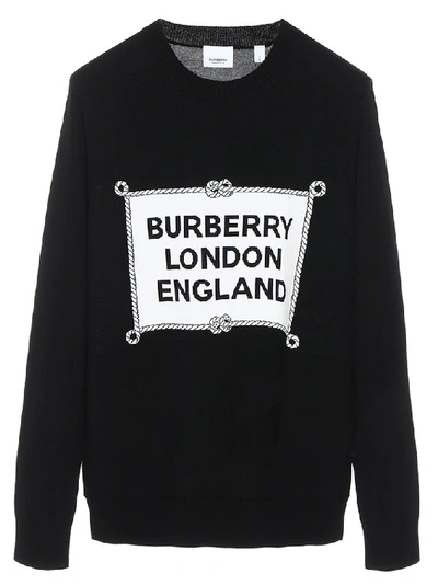 Burberry Sweater In Black