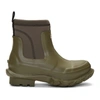 Stella Mccartney Green Hunter Edition Rain Boots In Olive
